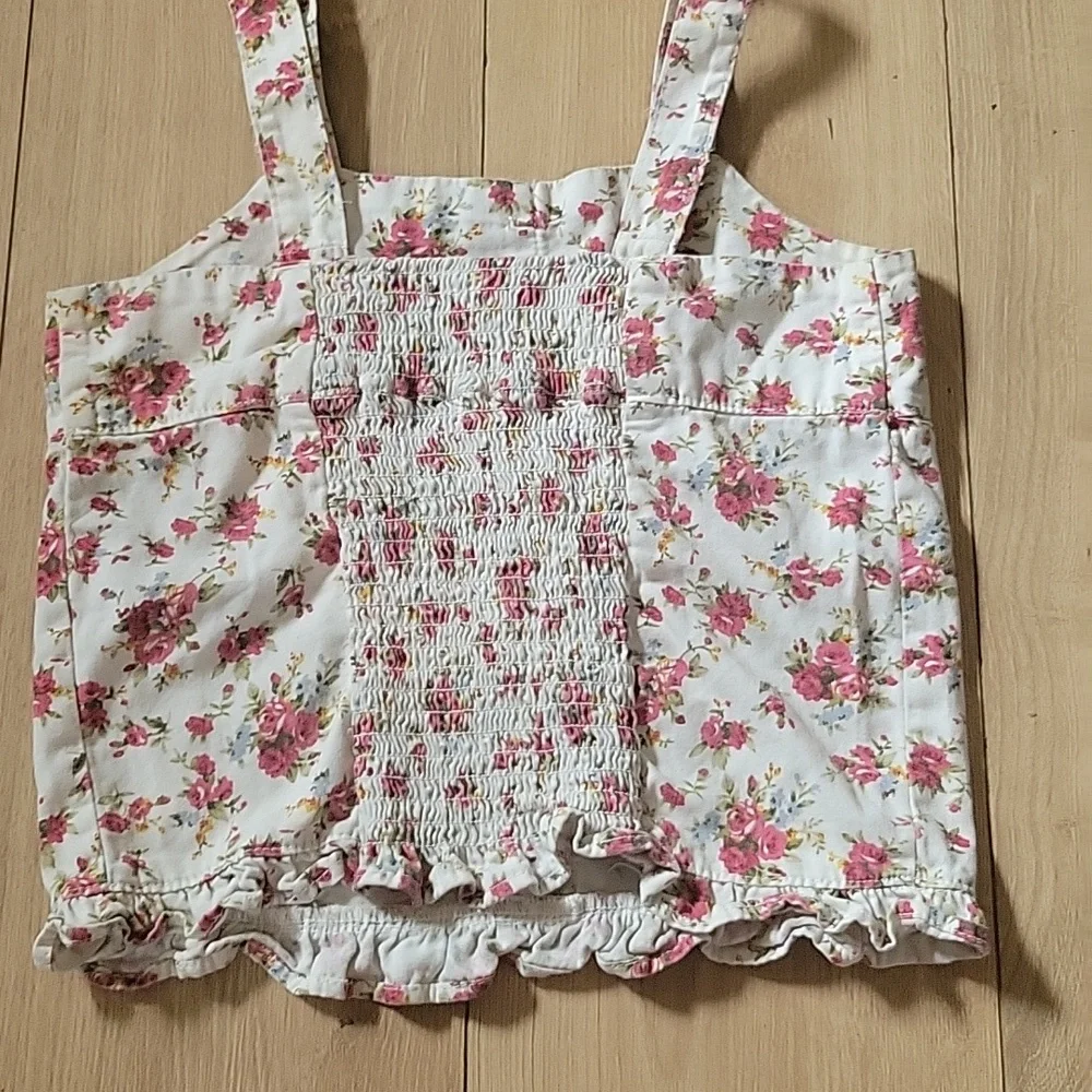 Girls  floral top